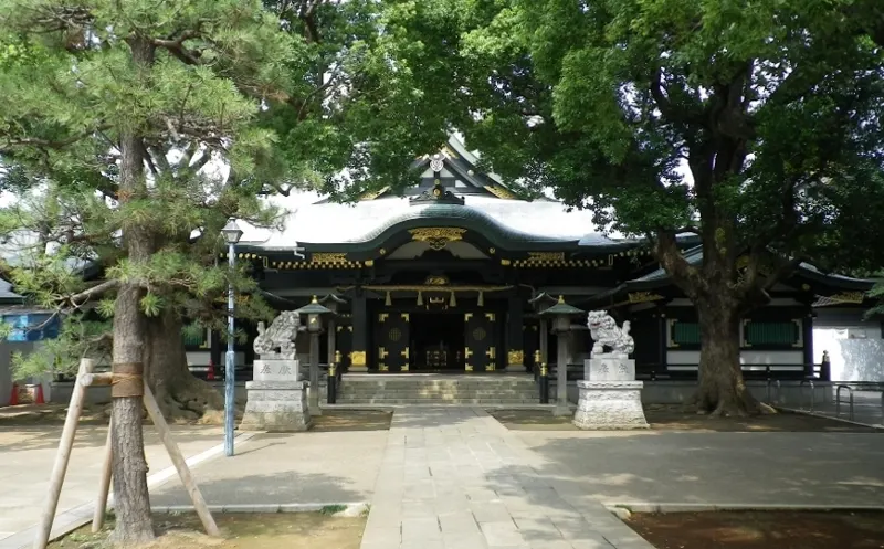 Vista de 穴八幡宮