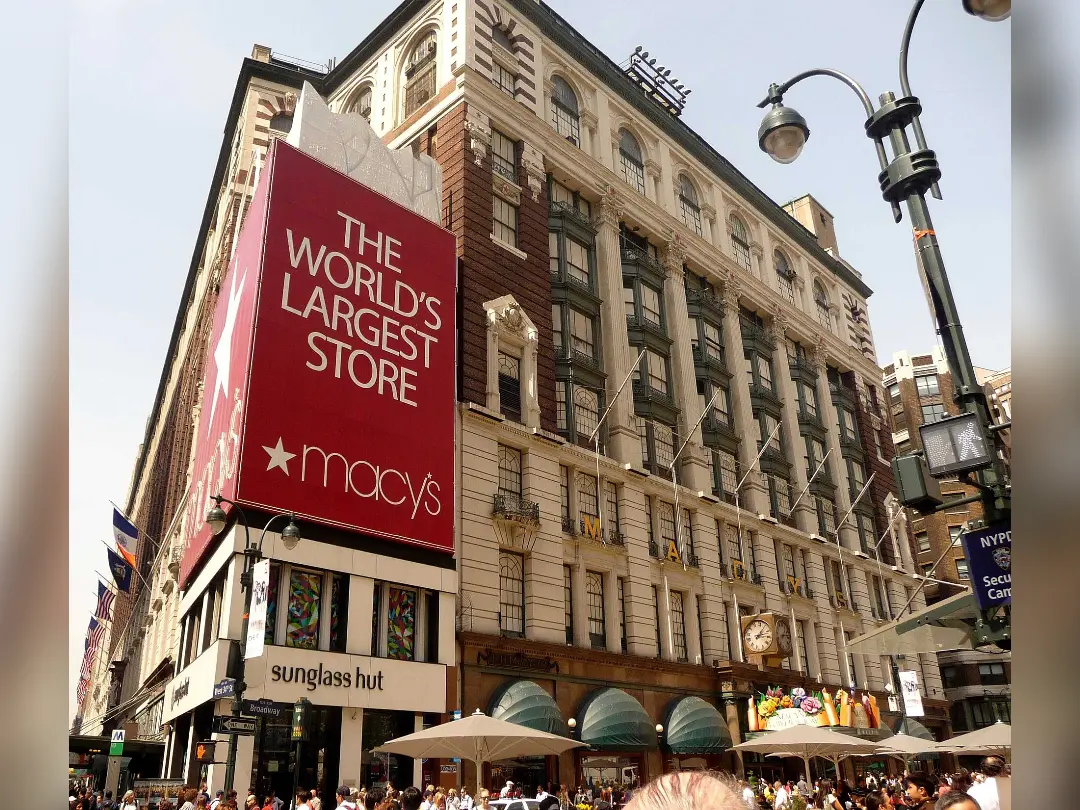 Vista de Macy's