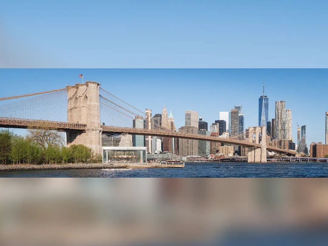 Vista de Brooklyn Bridge