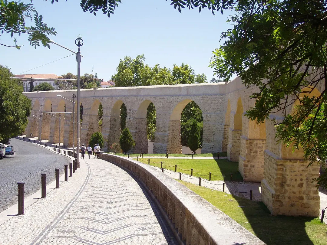 Vista de Aqueduto de São Sebastião