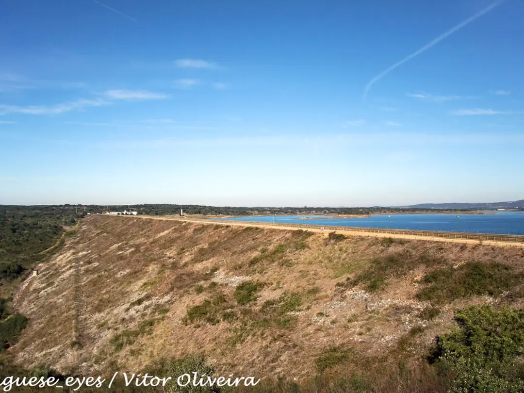 Vista de Praia Fluvial de Albergaria dos Fusos