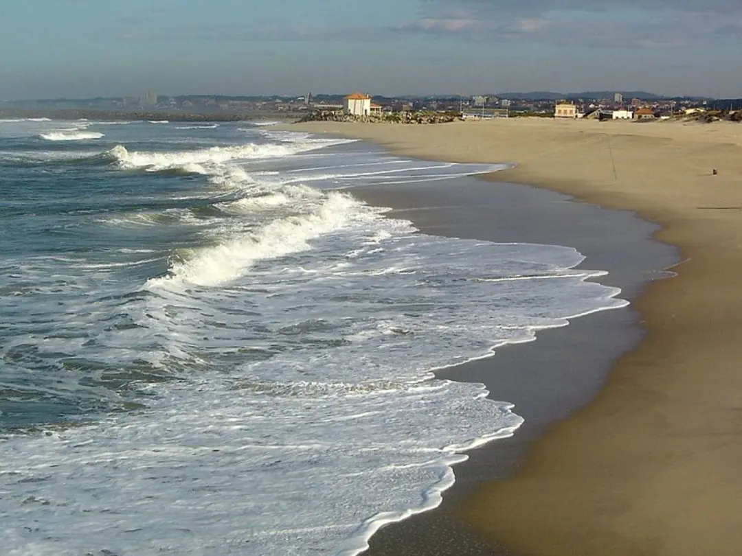 Vista de Praia de Paramos