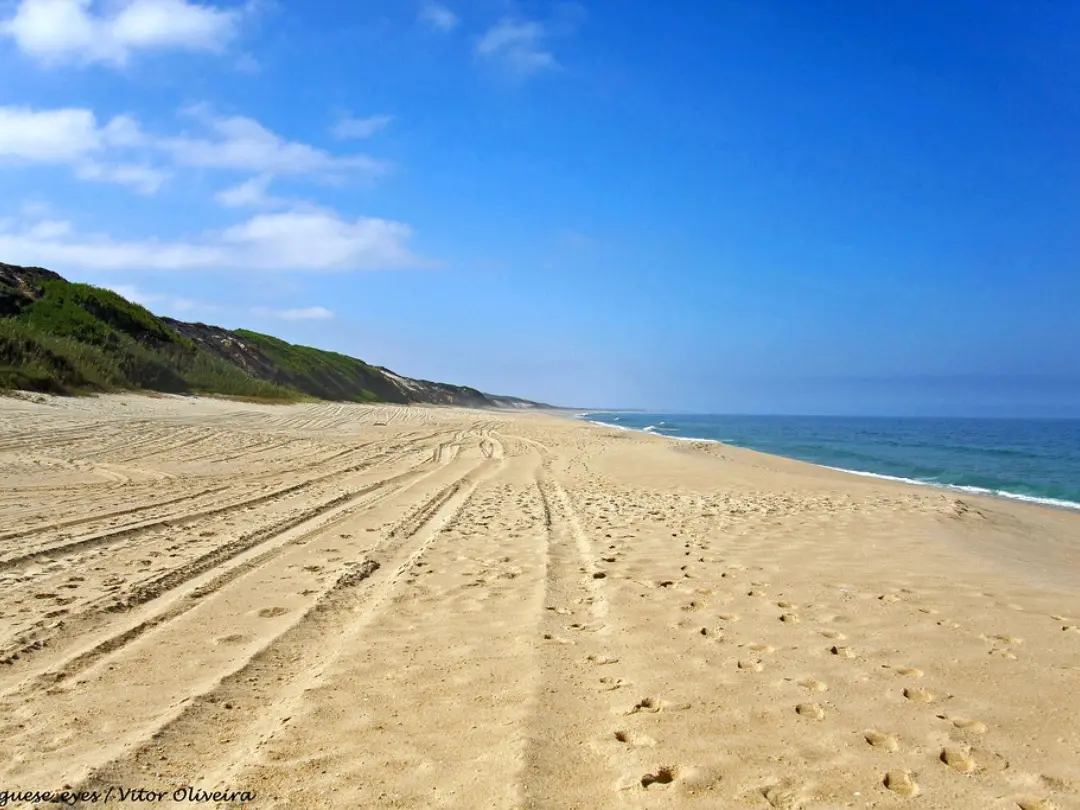 Vista de Praia da Aberta Nova