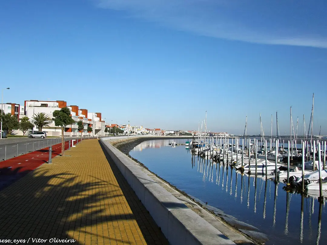 Vista de Marina do Clube de Vela Costa Nova
