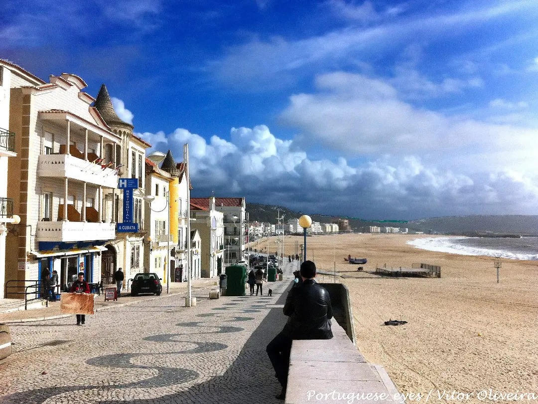 Vista de Nazaré Surf School