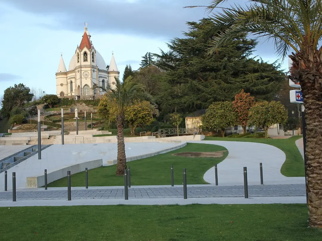 Vista de Igreja do Sameiro