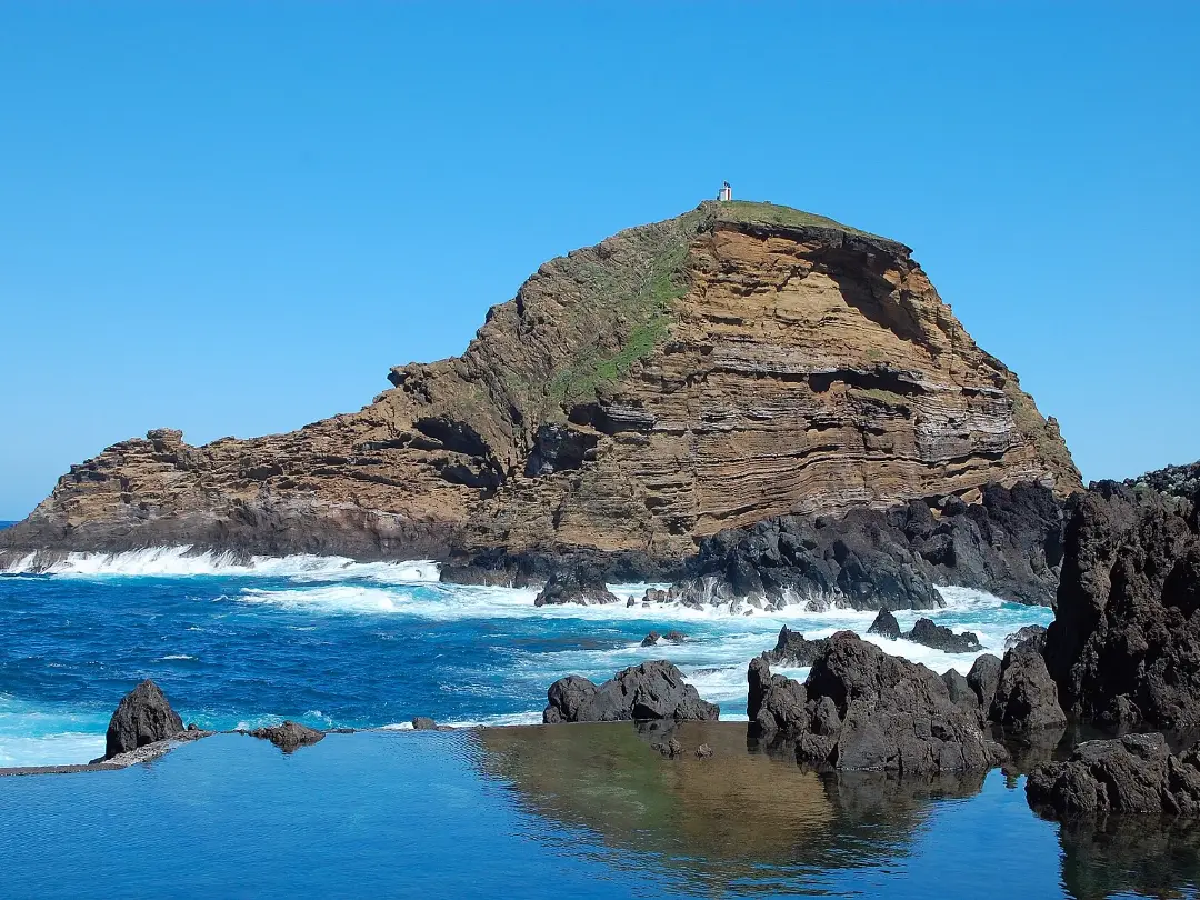 Vista de Farol do Ilhéu Mole