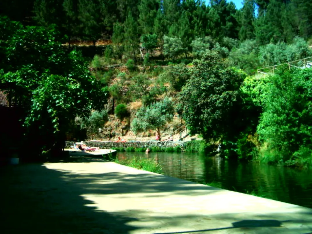 Vista de Praia Fluvial da Fróia