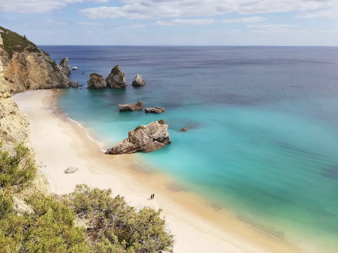 Vista de Praia do Ribeiro do Cavalo