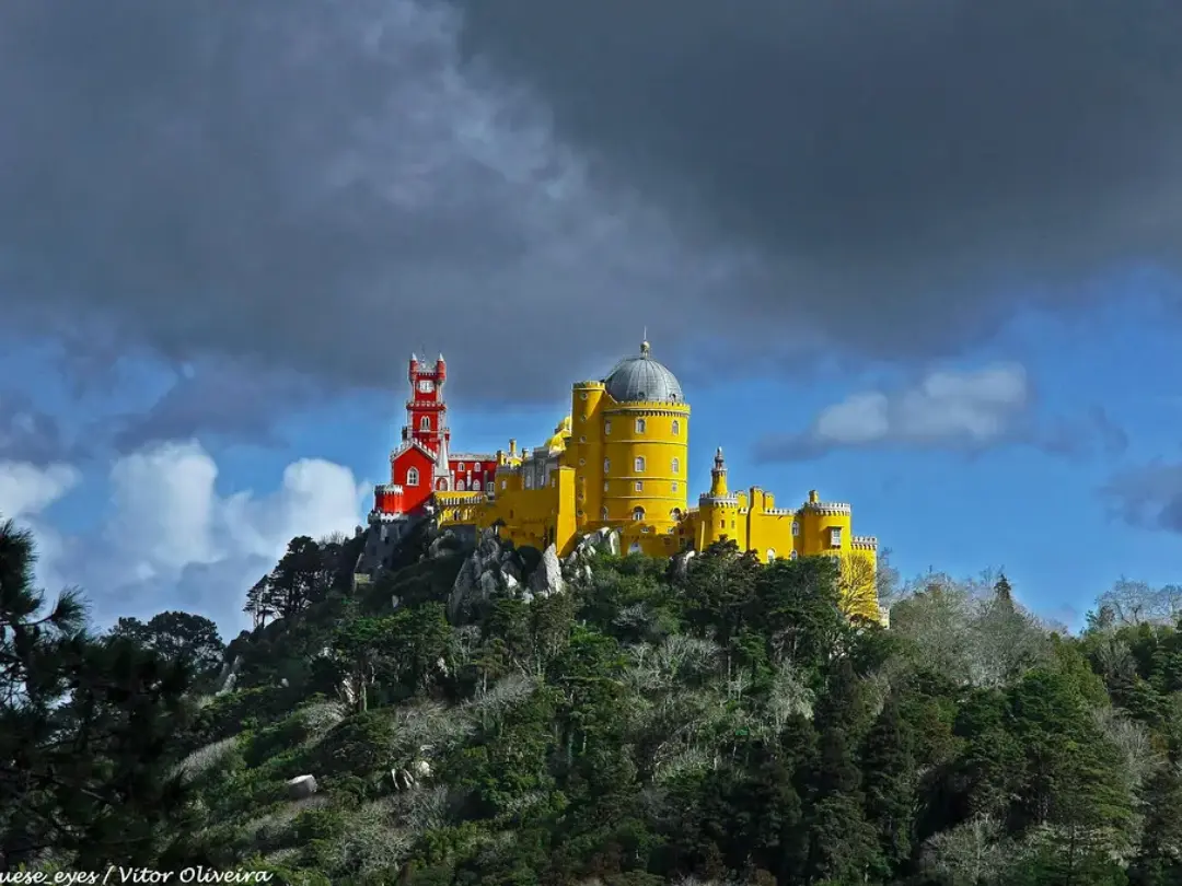 Vista de Palácio da Pena