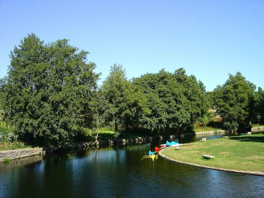 Vista de Praia Fluvial de Fráguas