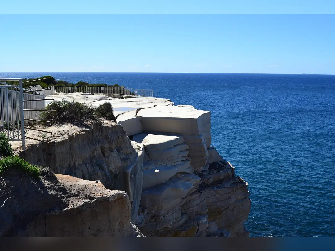 Vista de Wedding Cake Rock