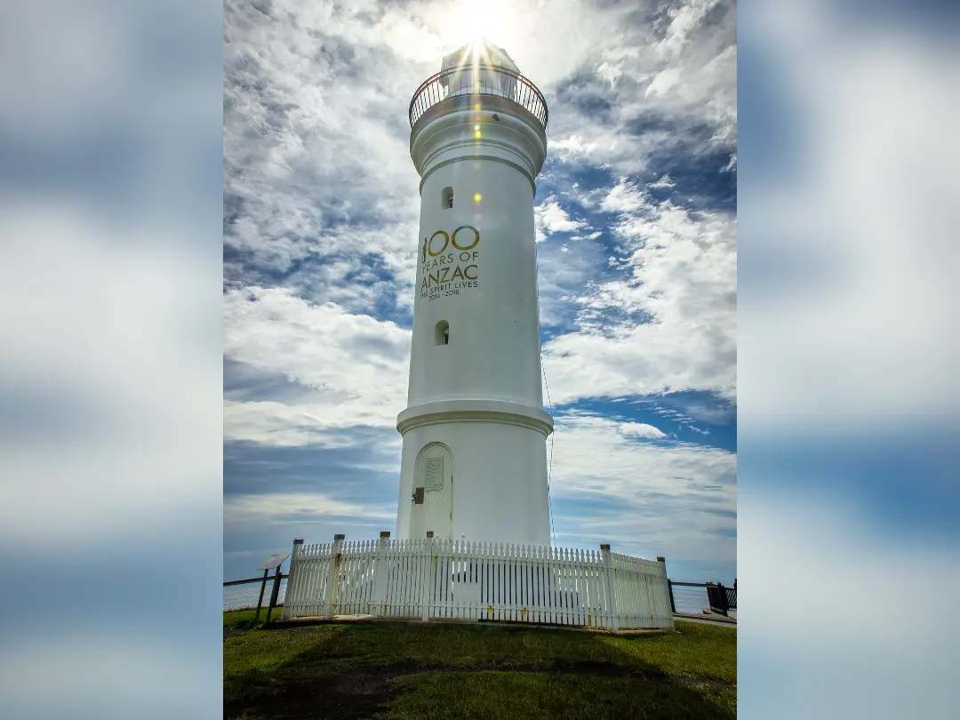 Vista de Kiama Lighthouse