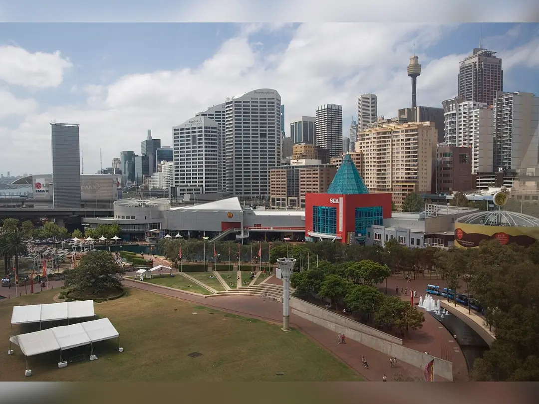 Vista de Tumbalong Park