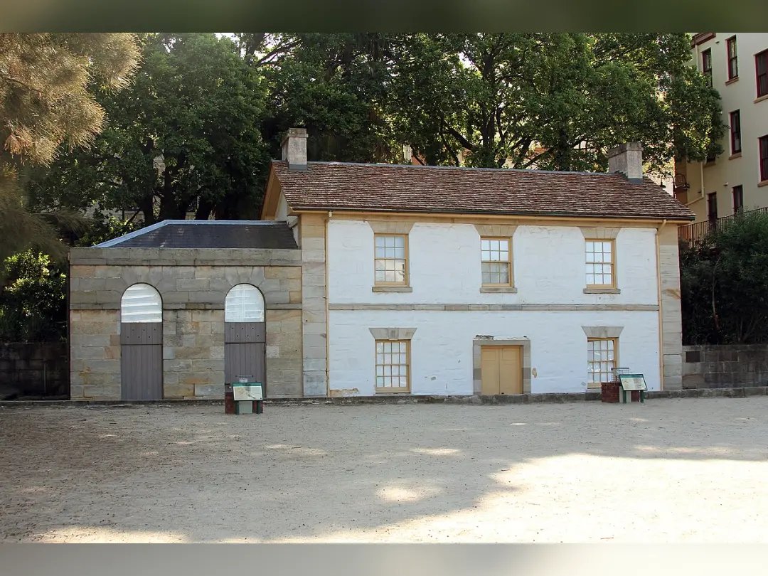 Vista de Cadman's Cottage
