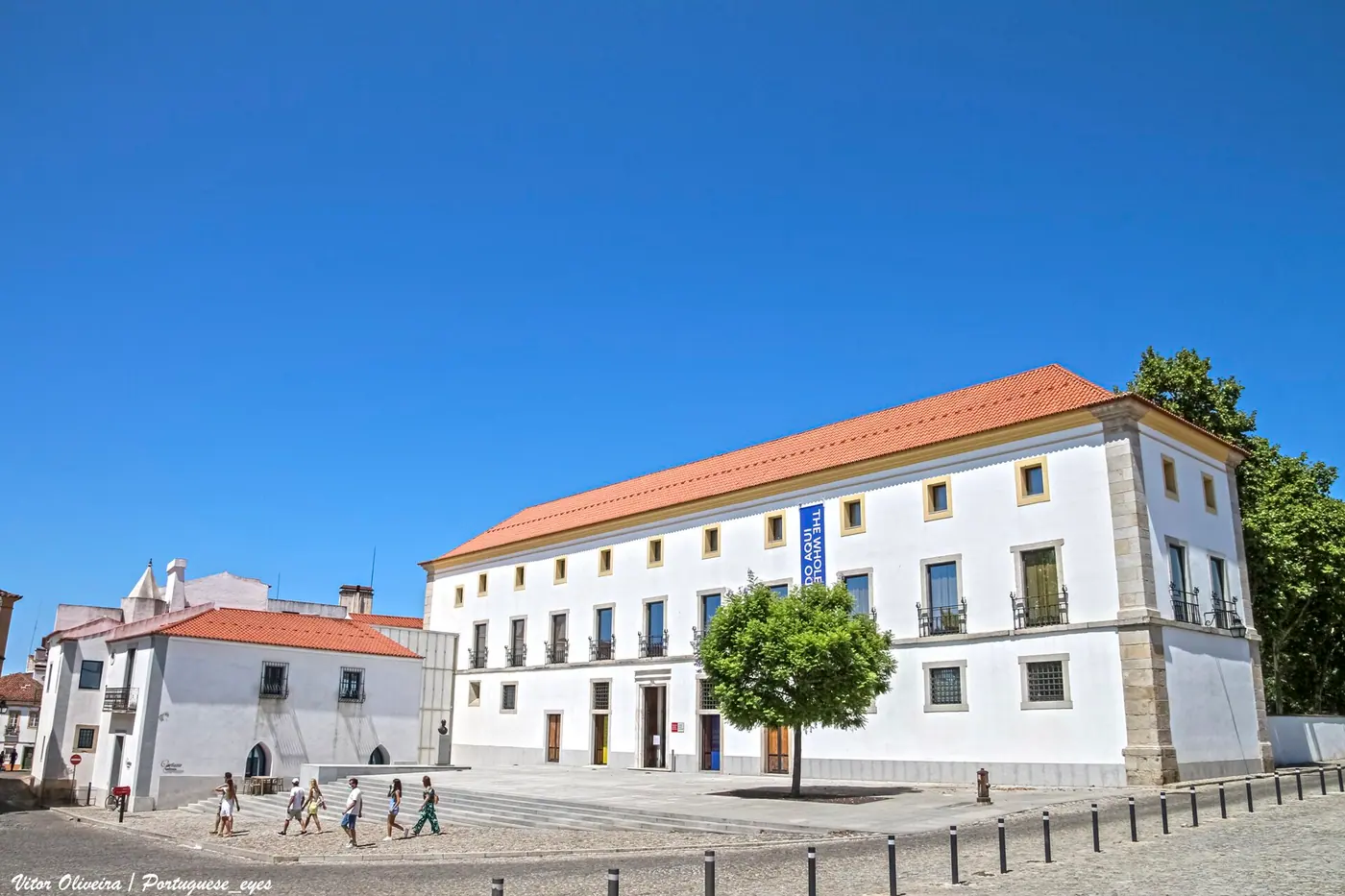 Vista de Palácio da Inquisição em Évora