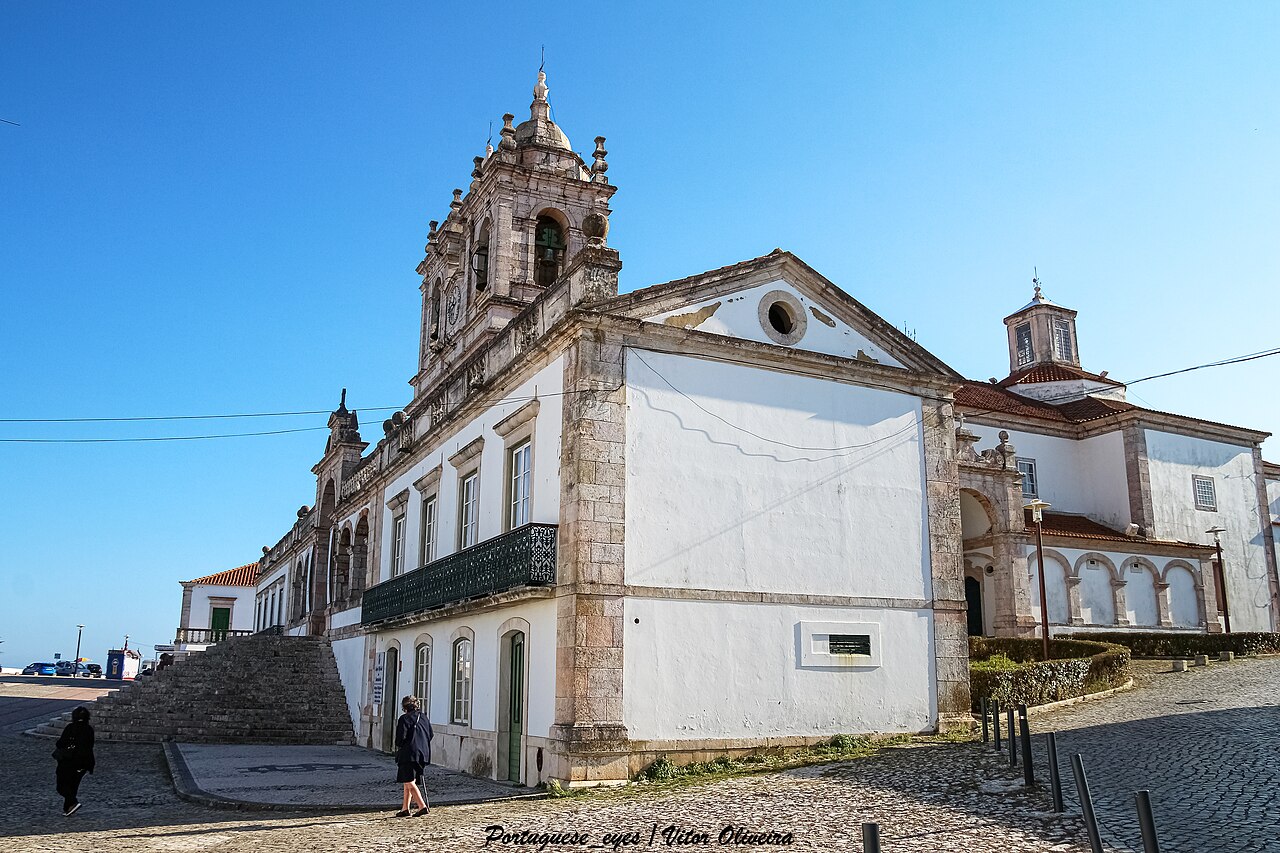 Vista de Santuário de Nossa Senhora da Nazaré, Nazaré
